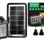 KIT DE EMERGENCIA - Radio Con Panel Solar Gd102 Portatil