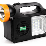 KIT DE EMERGENCIA - Radio Con Panel Solar Gd102 Portatil