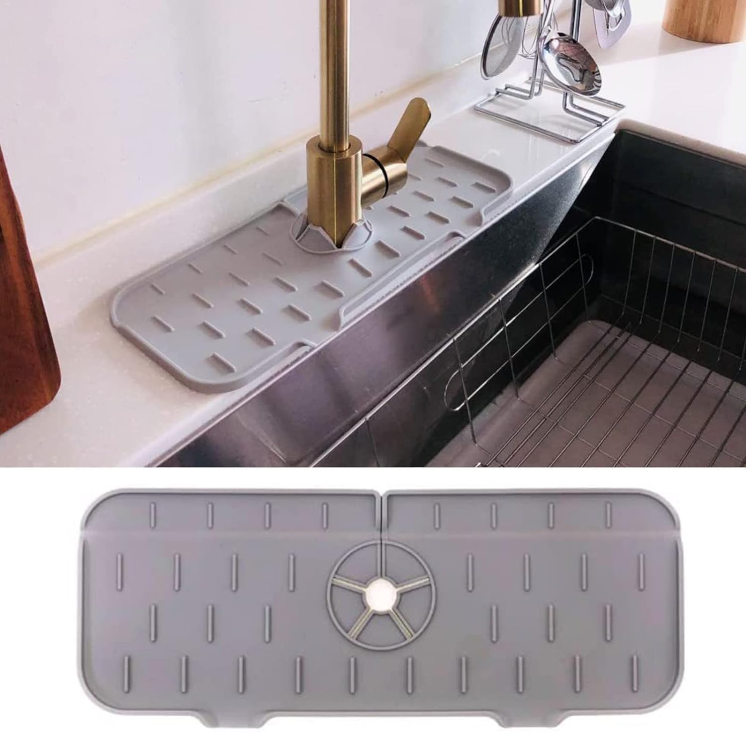 Nueva ALFOMBRA DE SILICONA ABSORBENTE | Mantiene tu encimera seca