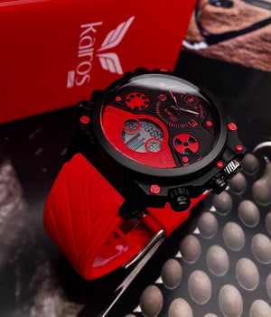 Reloj Oficial Del América de Cali Kairos_NEGRO