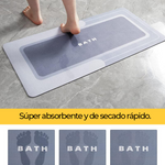 TAPETE DE BAÑO ANTIDESLIZANTE SUPER ABSORBENTE
