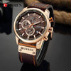 RELOJ DE MODA  Curren 8291 Café  Original