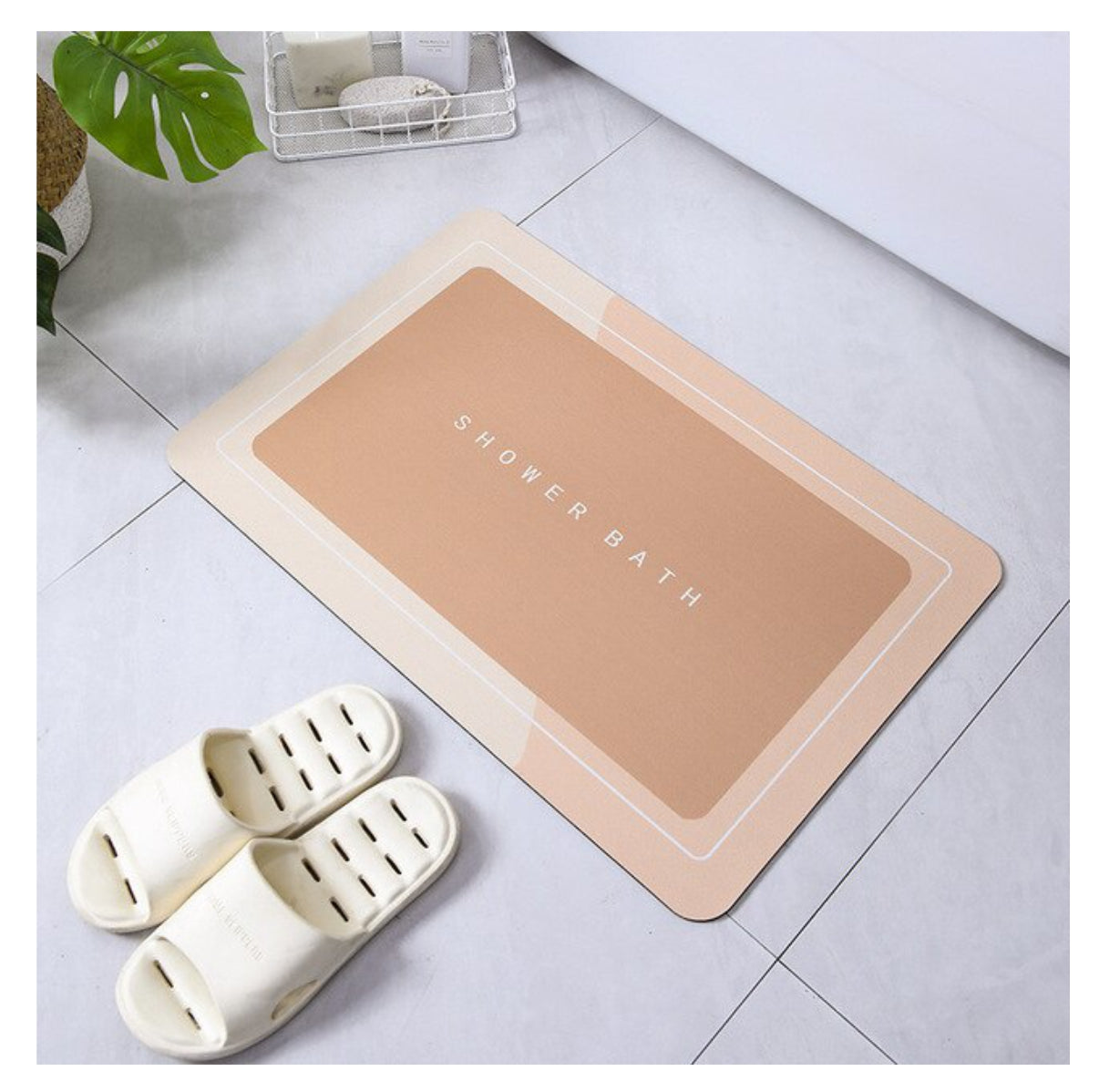 TAPETE DE BAÑO ANTIDESLIZANTE SUPER ABSORBENTE